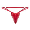 CandyMan String Effet Mouillé BENTEN Rouge